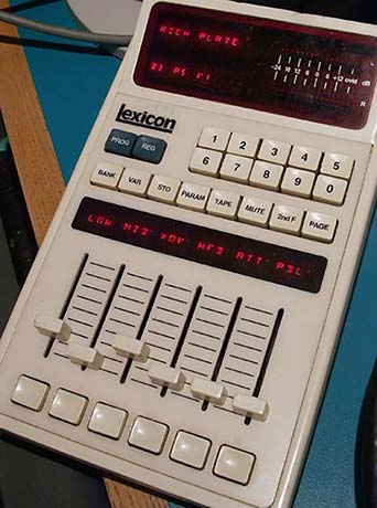 Lexicon reverb controller